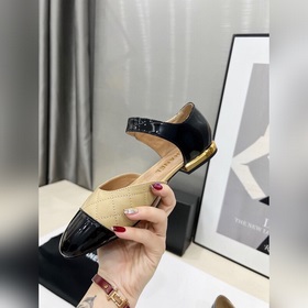 CHANL Chanel 2024 ранние весенние сандалии! Оригинальная модель в