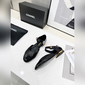 CHANL Chanel 2024 ранние весенние сандалии! Оригинальная модель в
