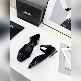 CHANL Chanel 2024 ранние весенние сандалии! Оригинальная модель в