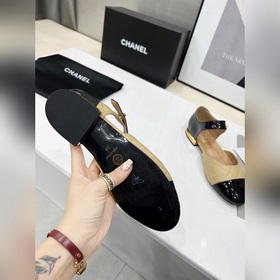 CHANL Chanel 2024 ранние весенние сандалии! Оригинальная модель в