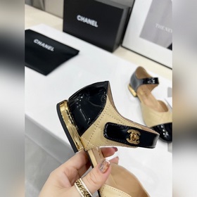 CHANL Chanel 2024 ранние весенние сандалии! Оригинальная модель в