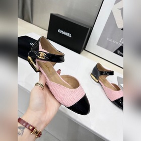 CHANL Chanel 2024 ранние весенние сандалии! Оригинальная модель в