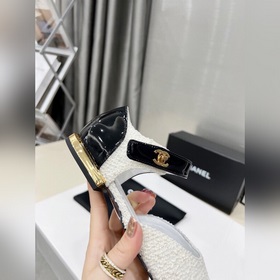 CHANL Chanel 2024 ранние весенние сандалии! Оригинальная модель в