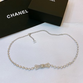 chanel 23 латунь, стразы искусственные жемчужины, серебро, хруста