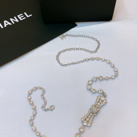 chanel 23 латунь, стразы искусственные жемчужины, серебро, хруста