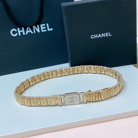 chanel 23s c стразы, квадратная застежка с логотипом, телячья кож