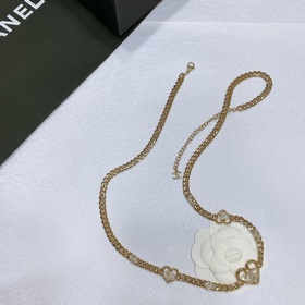 chanel 23 Сердцевидная цепочка на талию Классический двойной симв