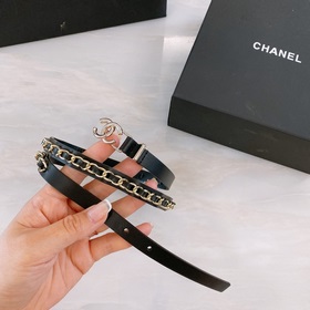 Новая весенняя коллекция Chanel из телячьей кожи золотистого мета