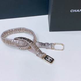 chanel 23s c стразы, квадратная застежка с логотипом, телячья кож
