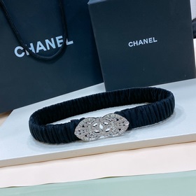 chanel 23 серебристый металлический стразы черный популярный сред