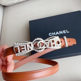 chanel 23 cc стразы из искусственного алмаза, серебристый металл