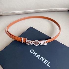 chanel 23 cc стразы из искусственного алмаза, серебристый металл