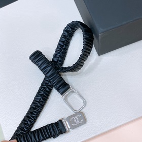 chanel 23s c стразы, квадратная застежка с логотипом, телячья кож
