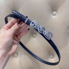 chanel 23 cc стразы из кожи теленка, серебристый металл, ремень