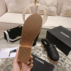 Chanel – популярные тапочкиз натуральной кожи! Изысканные и милые
