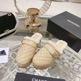 Chanel – популярные тапочкиз натуральной кожи! Изысканные и милые