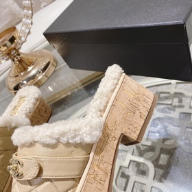 Chanel – популярные тапочкиз натуральной кожи! Изысканные и милые