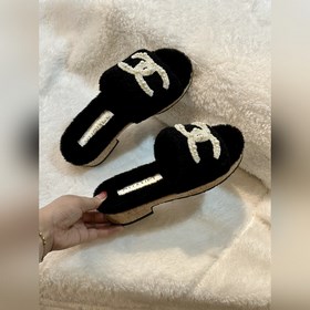 Chanel Chanel Новая коллекция 23ss от Chanel： тапочкиз шерсти, 