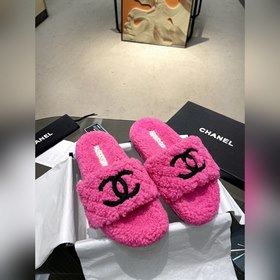 Chanel Новейшие шерстяные тапочкиз серии «Маленький Шанель»... П