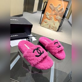 Chanel Новейшие шерстяные тапочкиз серии «Маленький Шанель»... П