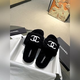 Chanel Новейшие шерстяные тапочкиз серии «Маленький Шанель»... П