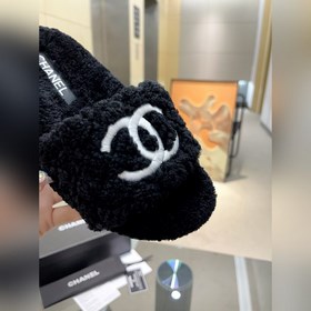 Chanel Новейшие шерстяные тапочкиз серии «Маленький Шанель»... П