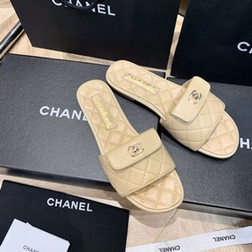 Chanel 2024 ромбовидные тапочки Фотографии деталей товара, приобр