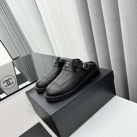 Chanel 23c Новая осенне-зимняя коллекция туфли Mary Jane Ботинки