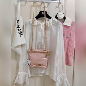 Chanel3980 Новая модель весна-лето 2023 mini 22bag розовый Такая