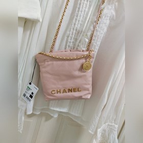 Chanel3980 Новая модель весна-лето 2023 mini 22bag розовый Такая