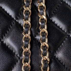 Chanel 23K цепочка ручка коробка сумка A2199 светло-золотая ручка