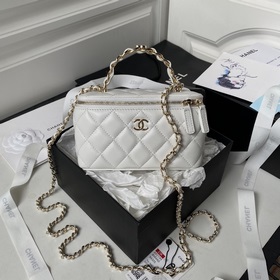 Chanel 23K цепочка ручка коробка сумка A2199 светло-золотая ручка