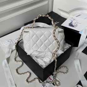 Chanel 23K цепочка ручка коробка сумка A2199 светло-золотая ручка