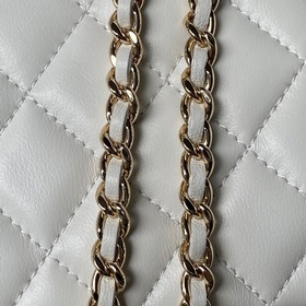 Chanel 23K цепочка ручка коробка сумка A2199 светло-золотая ручка
