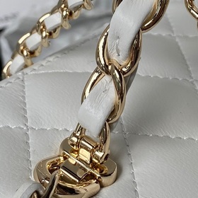 Chanel 23K цепочка ручка коробка сумка A2199 светло-золотая ручка