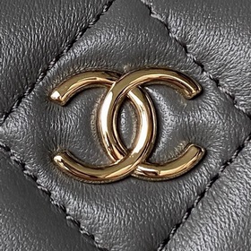 Chanel 23K цепочка ручка коробка сумка A2199 светло-золотая ручка