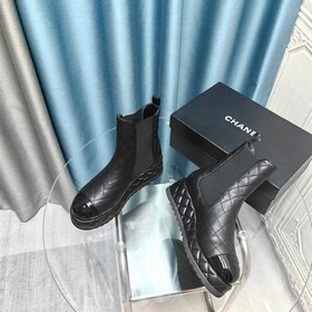 Высокое качество. CHANEL/Шанель, новая модель ботинок на осень-зи