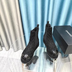 Высокое качество. CHANEL/Шанель, новая модель ботинок на осень-зи