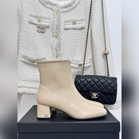 chanel CHANEL | Классические эластичные ботинки Chanel на осень-з