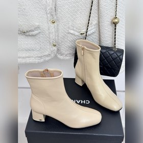 chanel CHANEL | Классические эластичные ботинки Chanel на осень-з