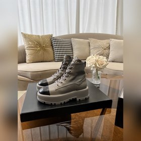 Chanel 23b осенне-зимние туфли на толстой подошве с двойным C-обр