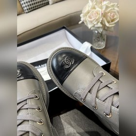 Chanel 23b осенне-зимние туфли на толстой подошве с двойным C-обр