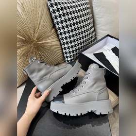 Chanel 23b осенне-зимние туфли на толстой подошве с двойным C-обр