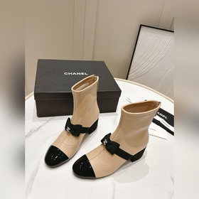 chanel2024 Chanel Grandmas Summer and Autumn Princess Boots Один