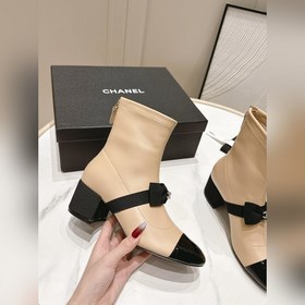chanel2024 Chanel Grandmas Summer and Autumn Princess Boots Один