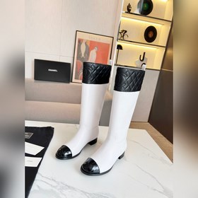 2024 Chanel осенне-зимний must-have： длинные ботинки в стиле мото