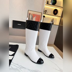 2024 Chanel осенне-зимний must-have： длинные ботинки в стиле мото