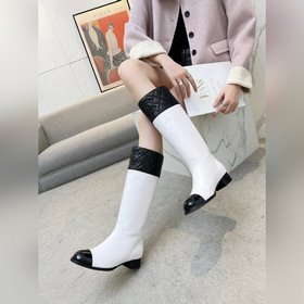 2024 Chanel осенне-зимний must-have： длинные ботинки в стиле мото