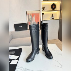 2024 Chanel осенне-зимний must-have： длинные ботинки в стиле мото