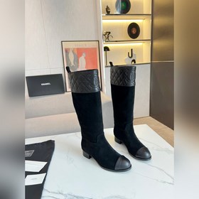 2024 Chanel осенне-зимний must-have： длинные ботинки в стиле мото